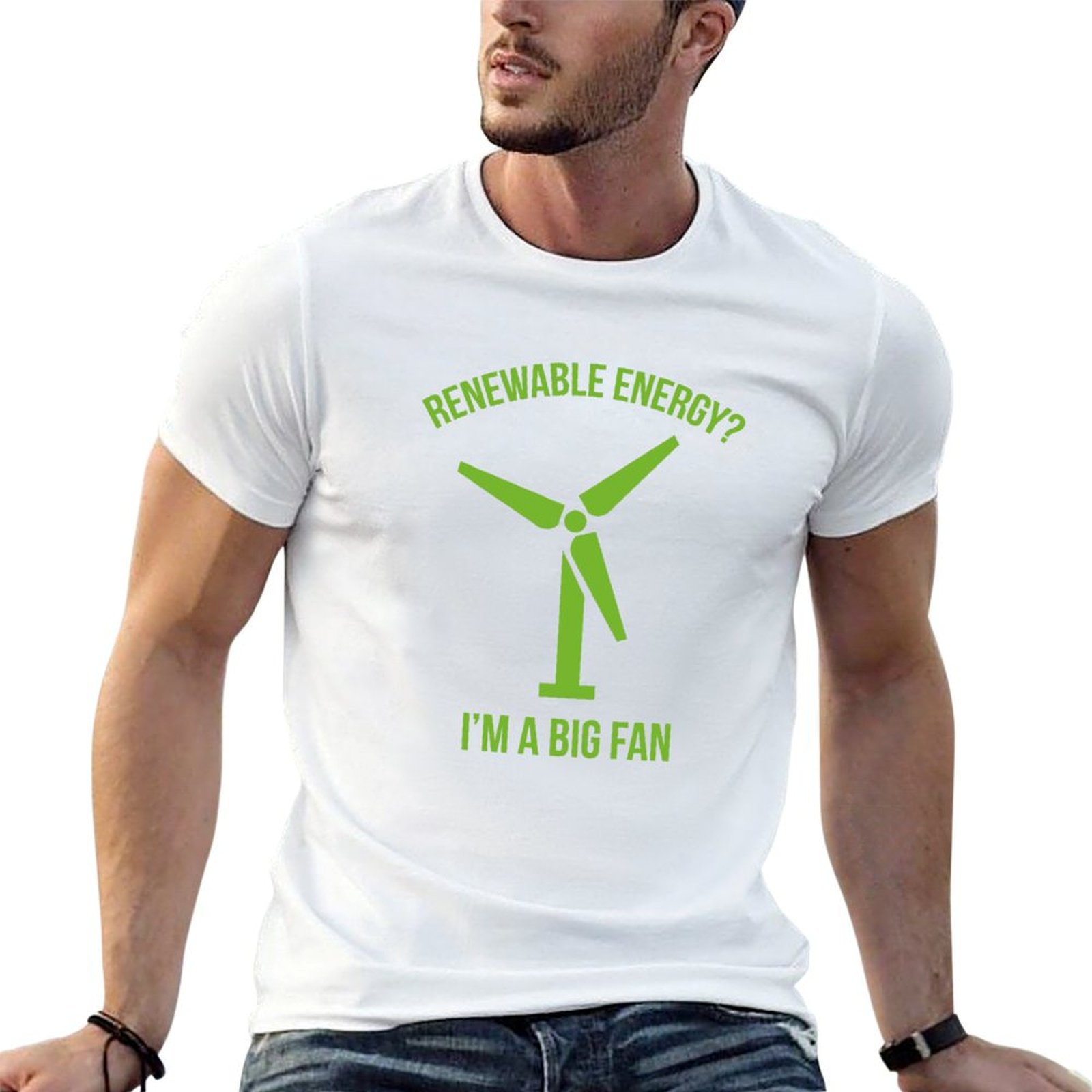 Renewable Energy In China - Renewable Energy T-Shirt Classic Print Short