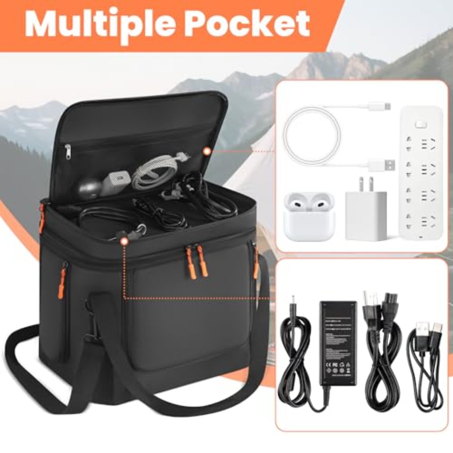Carrying Bag Compatible with A - Anker Power Station Solix C1000 recension och pris